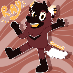 Ray dessiné dans le style de Bluey